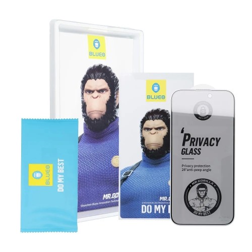 LCD APSAUGINIS STIKLIUKAS 5D MR. MONKEY GLASS (STRONG PRIVACY) APPLE IPHONE 15/16 JUODAS LCD APSAUGINIS STIKLIUKAS 5D MR. MONKEY GLASS (STRONG PRIVACY) APPLE IPHONE 15/16 JUODAS