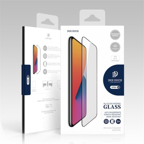 LCD APSAUGINIS STIKLIUKAS DUX DUCIS APPLE IPHONE 7/8/SE 2020/SE 2022 JUODAS