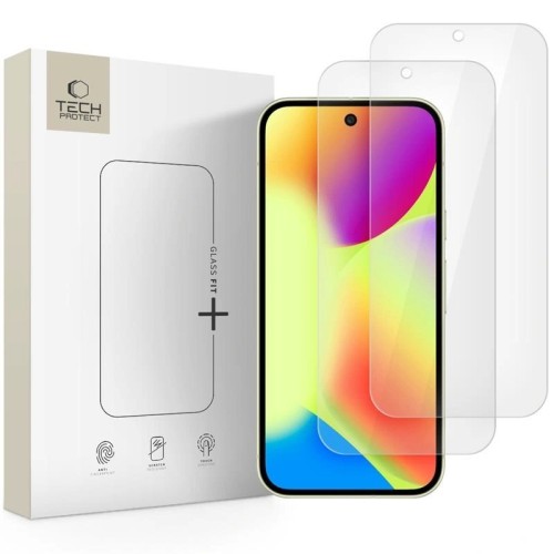LCD APSAUGINIS STIKLIUKAS TECH-PROTECT GLASS FIT+ 2-PACK GOOGLE PIXEL 9/9 PRO/10/10 PRO LCD APSAUGINIS STIKLIUKAS TECH-PROTECT GLASS FIT+ 2-PACK GOOGLE PIXEL 9/9 PRO/10/10 PRO