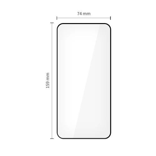 LCD APSAUGINIS STIKLIUKAS TECH-PROTECT GLASS FIT+ 2-PACK XIAOMI 15T/15T PRO/17T PRO JUODAS