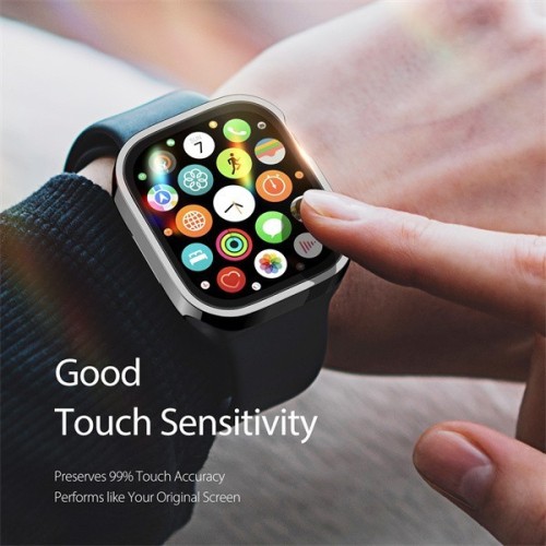 LCD APSAUGINIS STIKLIUKAS/DĖKLAS DUX DUCIS HAMO APPLE WATCH 44MM SIDABRINIS LCD APSAUGINIS STIKLIUKAS/DĖKLAS DUX DUCIS HAMO APPLE WATCH 44MM SIDABRINIS