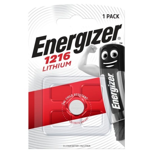 LIČIO ELEMENTAS ENERGIZER LITHIUM CR1216 3V 25MAH LIČIO ELEMENTAS ENERGIZER LITHIUM CR1216 3V 25MAH