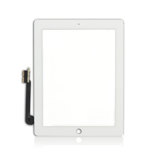 LIETIMUI JAUTRUS STIKLIUKAS APPLE IPAD 3/IPAD 4 BALTAS