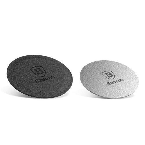 METALINĖS PLOKŠTELĖS MAGNETINIAM TELEFONO LAIKIKLIUI BASEUS 2 VNT. ACDR-A0S METALINĖS PLOKŠTELĖS MAGNETINIAM TELEFONO LAIKIKLIUI BASEUS 2 VNT. ACDR-A0S