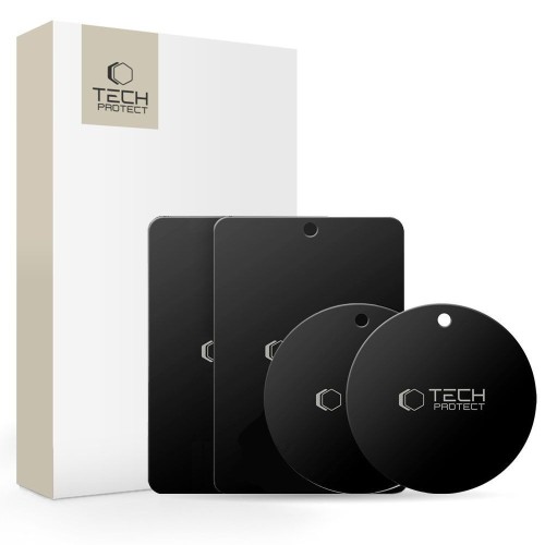 METALINĖS PLOKŠTELĖS MAGNETINIAM TELEFONO LAIKIKLIUI TECH-PROTECT 4 VNT. METALINĖS PLOKŠTELĖS MAGNETINIAM TELEFONO LAIKIKLIUI TECH-PROTECT 4 VNT.