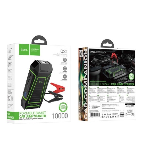 MOBILUS ENERGIJOS ŠALTINIS HOCO QS1 600A MAX 10000MAH