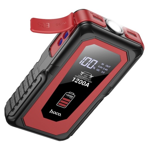 MOBILUS ENERGIJOS ŠALTINIS HOCO QS3 1200A MAX 10000MAH MOBILUS ENERGIJOS ŠALTINIS HOCO QS3 1200A MAX 10000MAH