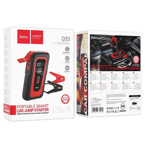 MOBILUS ENERGIJOS ŠALTINIS HOCO QS3 1200A MAX 10000MAH