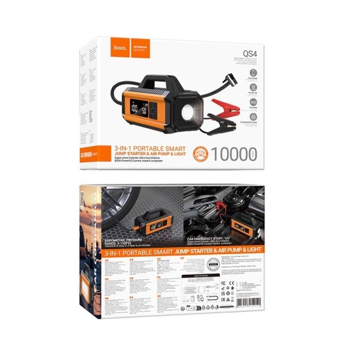 MOBILUS ENERGIJOS ŠALTINIS HOCO QS4 800A MAX 10000MAH