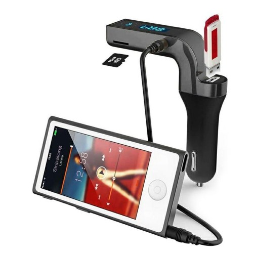 MP3 GROTUVAS/FM BANGŲ MODULIATORIUS G7 BLUETOOTH (1.0A ĮKROVIKLIS)