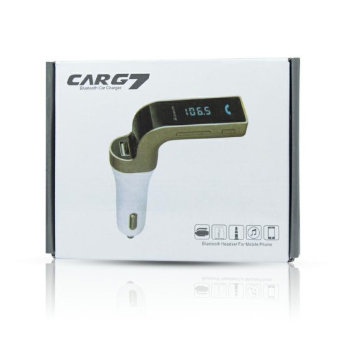 MP3 GROTUVAS/FM BANGŲ MODULIATORIUS G7 BLUETOOTH (1.0A ĮKROVIKLIS)