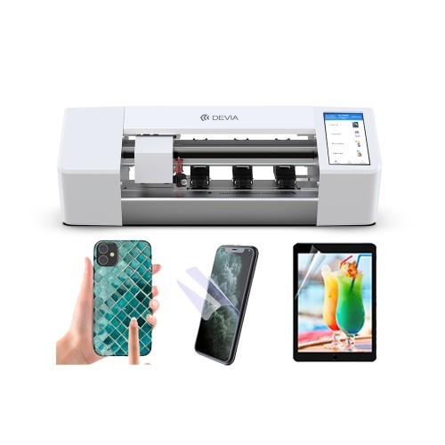 PLĖVELIŲ KARPYMO MECHANIZMAS DEVIA INTELLIGENT FILM CUTTING MACHINE SU LIETIMUI JAUTRIU EKRANU (BUILT-IN APP + BLUETOOTH) PT005 PLĖVELIŲ KARPYMO MECHANIZMAS DEVIA INTELLIGENT FILM CUTTING MACHINE SU LIETIMUI JAUTRIU EKRANU (BUILT-IN APP + BLUETOOTH) PT005