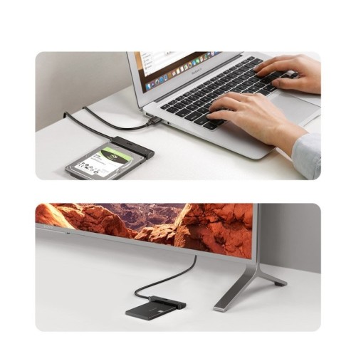 SSD DISKO ADAPTERIS UGREEN IŠ SATA III 2,5 Į USB 5GBPS SSD DISKO ADAPTERIS UGREEN IŠ SATA III 2,5 Į USB 5GBPS