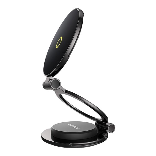 TELEFONO LAIKIKLIS BASEUS MAGPRO SERIES II MAGNETIC CAR MOUNT STICK-ON VERSION JUODAS C40172900121-00
