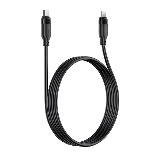 USB KABELIS ACEFAST C16-01 USB-C TO LIGHTNING 1.2M JUODAS USB KABELIS ACEFAST C16-01 USB-C TO LIGHTNING 1.2M JUODAS