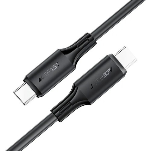 USB KABELIS ACEFAST C17-03 USB-C TO USB-C 1.2M JUODAS USB KABELIS ACEFAST C17-03 USB-C TO USB-C 1.2M JUODAS
