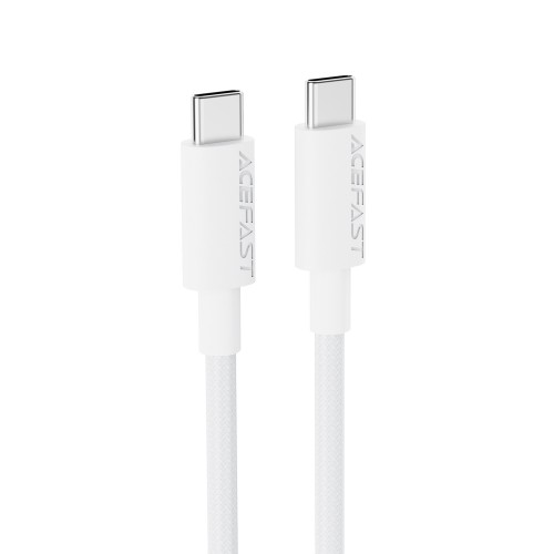 USB KABELIS ACEFAST C18-03 60W USB-C TO USB-C 1.2M BALTAS USB KABELIS ACEFAST C18-03 60W USB-C TO USB-C 1.2M BALTAS