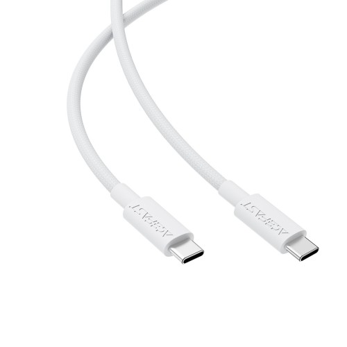 USB KABELIS ACEFAST C18-03 60W USB-C TO USB-C 1.2M BALTAS USB KABELIS ACEFAST C18-03 60W USB-C TO USB-C 1.2M BALTAS