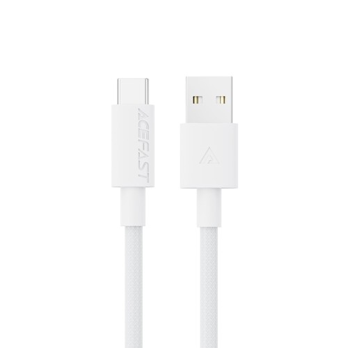 USB KABELIS ACEFAST C18-04 USB-A TO USB-C 1.2M BALTAS