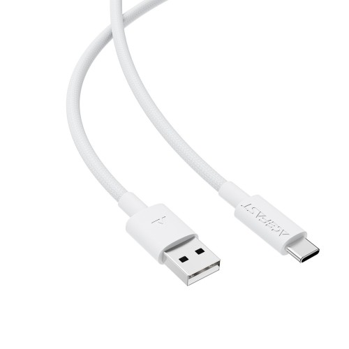USB KABELIS ACEFAST C18-04 USB-A TO USB-C 1.2M BALTAS USB KABELIS ACEFAST C18-04 USB-A TO USB-C 1.2M BALTAS