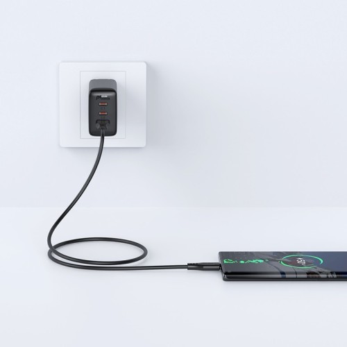 USB KABELIS ACEFAST C3-04 USB-A TO USB-C 1.2M JUODAS USB KABELIS ACEFAST C3-04 USB-A TO USB-C 1.2M JUODAS